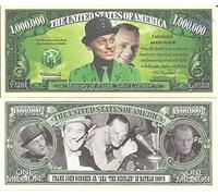 Novelty Dollar Riddler In Memory of Frank John Gorshin Jr Million Dollar Bills x 2 Batman 1960s