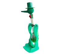 Novelty Drinking Water Bird Toy, Non-Stop Lucky Drinking Bird Toy, Bobbing Duck Perpetual Motion Desk Toys, Glass Educational Science Ornament for Home, Office, Desktop Decoration & Kids Learning
