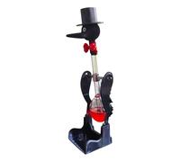 Novelty Drinking Water Bird Toy, Non-Stop Lucky Drinking Bird Toy, Bobbing Duck Perpetual Motion Desk Toys, Glass Educational Science Ornament for Home, Office, Desktop Decoration & Kids Learning