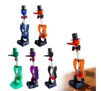 Novelty Drinking Water Bird Toy, Perpetual Motion Bobbing Glass Duck for Home & Office Desk Decor, Educational Science Ornament & Fun Prank Toy, Unique Gift for Kids & Adults (5 Pcs, Maxed)