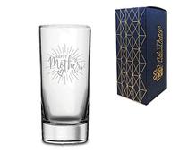 Novelty Engraved/Printed HiBall Gin and Tonic Vodka Glass - Happy Mothers Day - Engraved with Message
