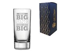 Novelty Engraved/Printed HiBall Gin and Tonic Vodka Glass - Pour me a Big one Because I Love it Big - Engraved