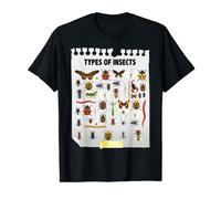 Novelty Entomologist Insect Chart & Bug Catchers Costume T-Shirt