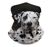 Novelty Face Cover, Bandana Dalmatian Dog Breathable Half Face Scarf for Sports Workout Tennis