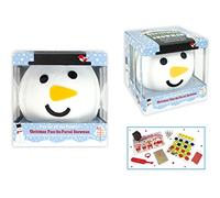 Novelty Family Game Pass The Parcel Snowman Party Game with 8 Gifts