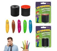 Novelty Fart Machine, 2pcs Prank Fart Noise Maker with 5 Poo Slingshot Toy