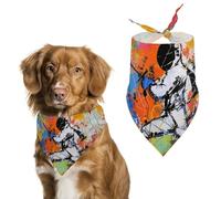 Novelty Fencing Dog Bandana Adjustable Pet Scarf Bib Cute Triangle Handkerchief for Dogs Cats Gifts