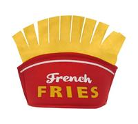 Novelty Food Hats, French Fries Hat | Mexican Food Headbands for Women,Mexican Food Burger Fascinator Funny Accessories Taco Fascinator for Carnival