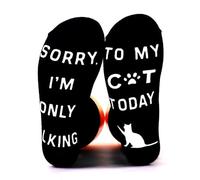 Novelty Funny Socks for Men Birthday Birthday Fathers Day Christmas Gifts for Dog Dads and Cat Dads