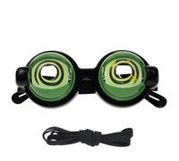 Novelty Funny Winking Eye Glasses, Manual Blink Action, Lightweight Novelty Winking Glasses & Novelty BlinkingGlasses With Braided Nylon Pull Rope, Fun Toys for Performances and Photos (B, 1PC)