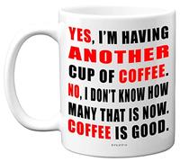 Novelty Gift Mug - Another Cup - Mug Present Gift for Wife Husband Work Colleague Brother Auntie Uncle Sister Best Friend, Novelty 11oz Ceramic Dishwasher Safe Coffee Cup