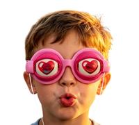 Novelty Glasses Pull Rope Funny Colorful Photo Props with Blinking Eyeball | Blinking Eye Glasses for Short Video Creation, Carnivals, Gatherings, Halloween