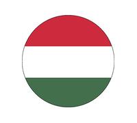 Novelty Hungarian Flag 7.5" Edible Wafer Paper Cake Topper Hungary