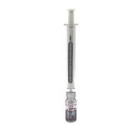 Novelty Joke Syringe Pen Covid Vaccine Gel Pen Xmas Gift Prank Stocking Office Nurse Nursing Hospital Doctor Writing Student Study (Grey)