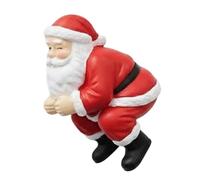 Novelty Jolly Santa Toothpaste Topper, Tricky Toothpaste Dispenser, 3D Santa Claus Rear End Excrement Squeezing Toothpastes Squeezer, Fun Bathroom Accessories for Kids Adults Daily Brushing Routine