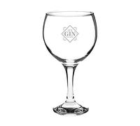 Novelty Large Gin Balloon Engraved/Printed Gift - It's Gin O'Clock - Engraved with Message