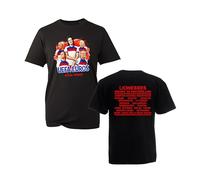 Novelty Lionesses Women Euro 2025 T-Shirt, Funny Football Tournament England Team Support Graphic Shirt, Gift Unisex Tee Top (Black, 12 Years)