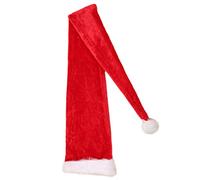 Novelty Long Christmas Santa Hat Novelty Plush Hat Long-tail Christmas Santa Adult/Kid For Casual Birthday Festival Hats Adults Men Women