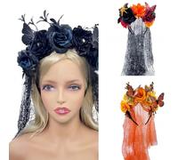 Novelty Masquerades Hair Hoop Decorative Festival Hairwear Dress Up Headgear For Various Occasion
