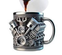 Novelty Mechanic Coffee Mug,Mechanical Toolbox Cup,Creative Desk Decor Engineer Mug,Funny Large Mechanic Toolbox Coffee Cup,Mechanic Engine Cool Coffee Mugs with Handle for Coffee,Tea,Milk,for