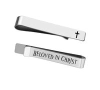 Novelty Mens Tie Clip for Wedding Graduation Gift for Him Son Grandson Birthday Christmas Gift Tie Clips for Dentist Pilot, S, Non-Precious Metal, No Gemstone