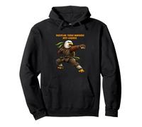 Novelty, Motivational, Karate Warrior. Pullover Hoodie