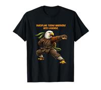 Novelty, Motivational, Karate Warrior. T-Shirt