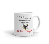 Novelty Mug - Baking, Oh How I Laughed - Baker Gift - Baker Mug - Kitchen Birthday Gift