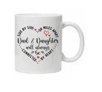 Novelty Mug Sentimental Quote Mug Dad & Daughter Inspirational Gift for Any Occasion Beautiful Cup for Christmas Birthday Or Just to Say I Love You Comes Boxed Ready for Gifting