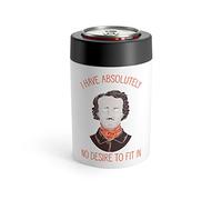 Novelty No Desire For Conforming Philosophy Cute Realists Literary Critics Men Women T Shirt Can Holder 12oz