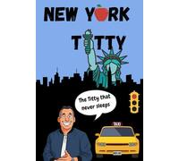 NOVELTY NOTEBOOK "NEW YORK TITTY" Impractical jokers sketch inspired notepad cartoon character Joe Gatto Comedy Gift