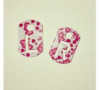 Novelty Nurse Radiography Tablet Markers (Pink Hearts Design) for Radiographers