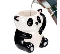 Novelty Panda Mug - Decorative Ceramic Drinking Utensils, Cute Drink Cup | Stylish Animal Cocoa Container for Juice, Beer, Wine, Kitchen, Cafe, Restaurant, Birthday, Christmas Celebration, for