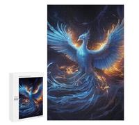 Novelty Phoenix Graphic Jigsaw Puzzles for Adults 1000 PCS Wooden Puzzles Unique Puzzle Gifts