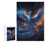 Novelty Phoenix Graphic Jigsaw Puzzles for Adults 300 PCS Wooden Puzzles Unique Puzzle Gifts