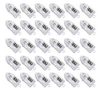 NOVELTY PLACE 30 Pcs White LED Mini Party Light for Paper Lantern, Balloons, Weddings and Festival Decorations - Long Lasting, Waterproof, Elegant White