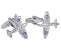 Novelty Plane Cuff links Jet Fighter Shape Cufflinks Airplane Cuff Buttons Men Gift Cufflink Wedding Fashion/lot