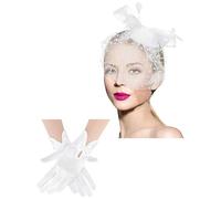 Novelty Princesses Headwear Carnivals Witch Headpiece Role Playing Headdress Enhances Sophisticated Look Trendy Lace Headpiece