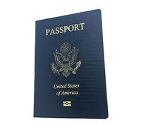 Novelty Props Passport Notepads Creative Imitation Travelling Diary Journal Notebook Cosplay Gift (United States)