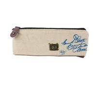 Novelty Retro Canvas Pencil Pen Case Bag Camera Portable and Useful Aesthetic Design
