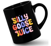 Novelty Silly Goose Juice Coffee Mug,Funny Goose Gift Mug,Goose Meme Tea Cup,Goose Lover Gift,Goose Owner Gift,Goose Mom 11oz