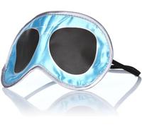 Novelty Sleep Eye Masks, 11 Fun Designs (Blue with Silver Sunglasses)