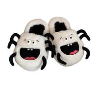 Novelty Slippers Penguin Animal Fleece Non Slip Warm Indoor Shoes | Cute penguin design, soft fleece, non-slip sole, winter theme, UK 3-8, cosy home winter and fun