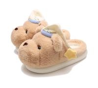 Novelty Slippers Penguin Animal Fleece Non Slip Warm Indoor Shoes | Cute penguin design, soft fleece, non-slip sole, winter theme, UK 3-8, cosy home winter and fun