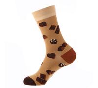 Novelty Socks Unisex One Size - Chocolate