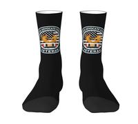 Novelty Socks, Us Army Iraq Veteran Us Army Judge Advocate Generals Corps, Office Sock Breathable Running Socks for Football Camping 40cm