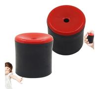 Novelty Squeeze Pooter Fart Machine | Prank Breaking Noise Maker | Create Realistic Farting Sound Halloween Fool's Day Supplies Prank Toys for Kids Adults (2pcs Red)