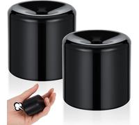 Novelty Squeeze Pooter Fart Machine | Prank Breaking Noise Maker | Create Realistic Farting Sound Halloween Fool's Day Supplies Prank Toys for Kids Adults (2pcs Black)