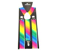 Novelty Suspenders/Braces - Rainbow