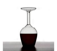 Novelty Upside Down Wine Glass In Gift Box